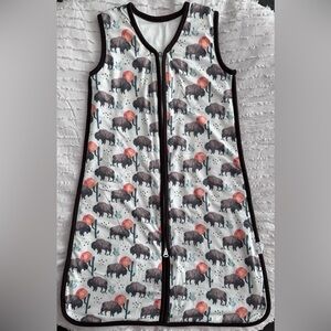 Copper Pearl - Buffalo Print 6M-12M Sleeping Bag
